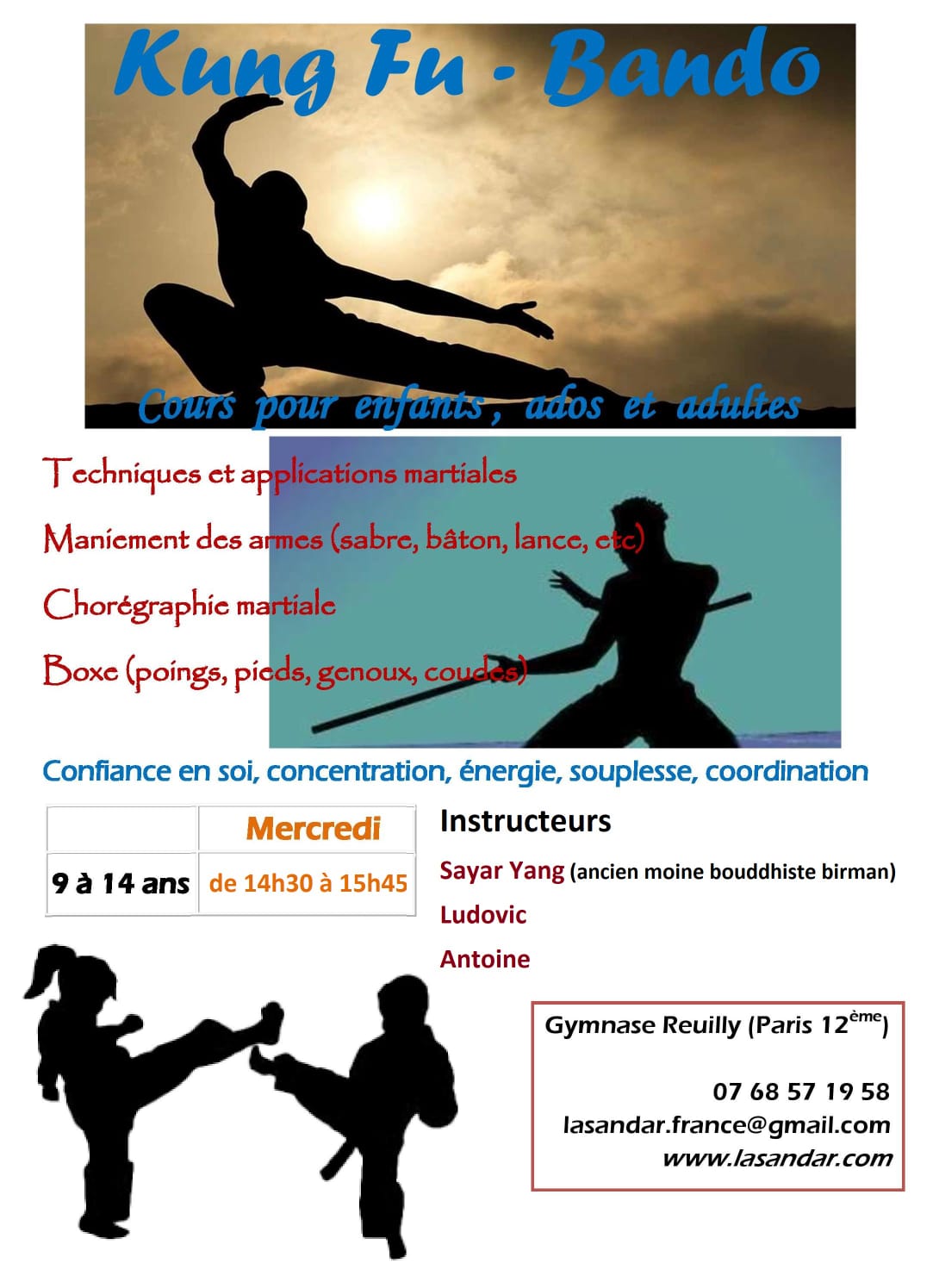 Flyer martial (septembre 2022)pour imprimer